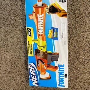 NERF x Fortnite HR Blaster Gun - Orange